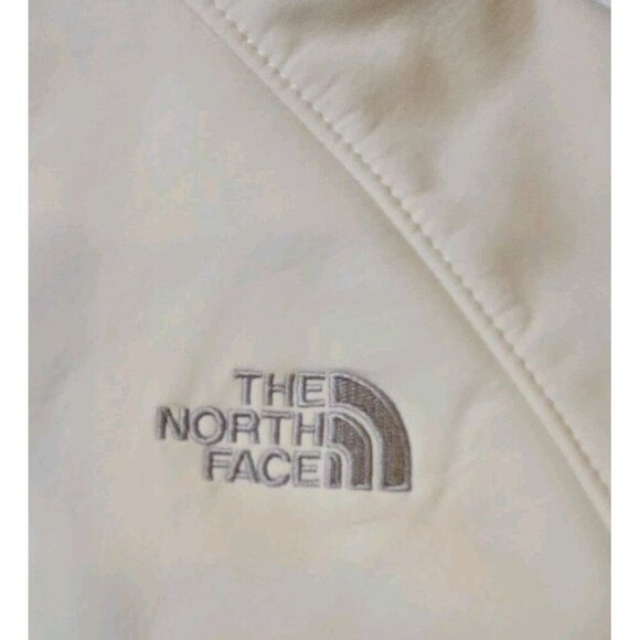 The North Face Women’s Jacket Size M Soft Shell Light Beige Gray Apex Barrier NF - Picture 12 of 12